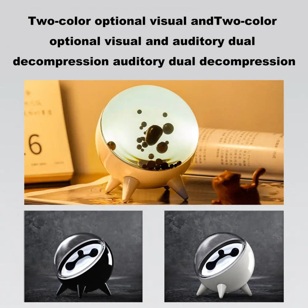 🎬 Wireless Ferrofluid Speaker Music Mate