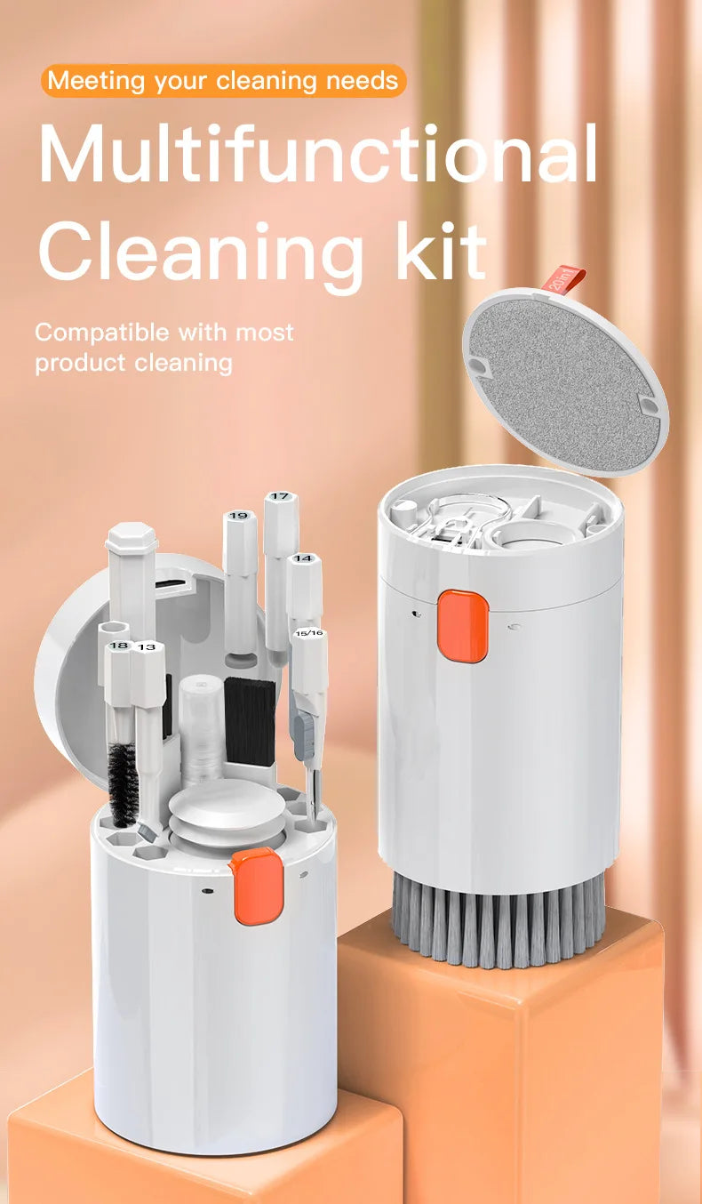 🧼 Kit de Limpieza Electrónica 20 en 1