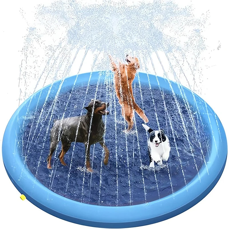 🌊Piscina con Aspersores de Agua