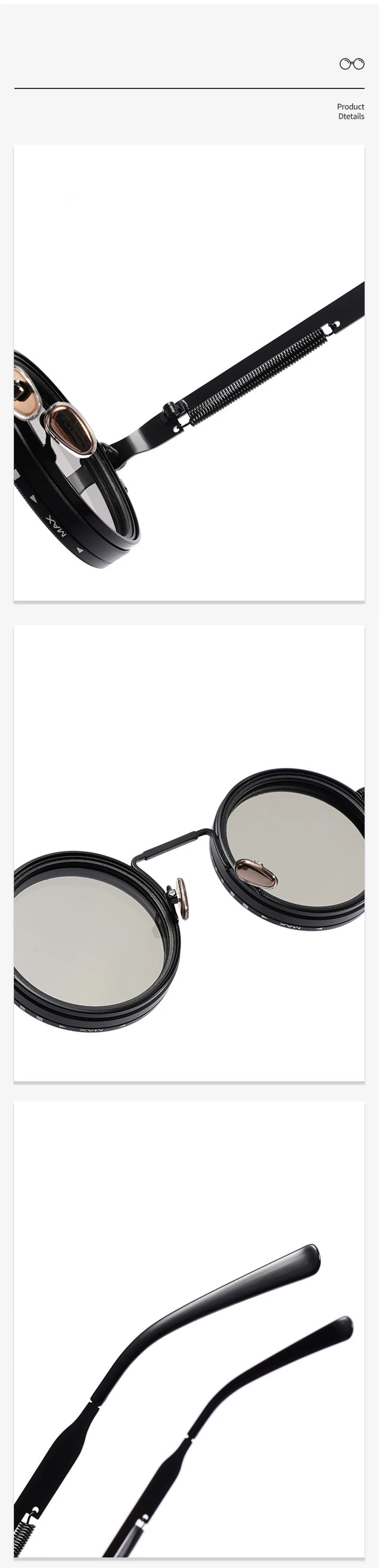 🕶️ Gafas de Sol con Atenuación Ajustable