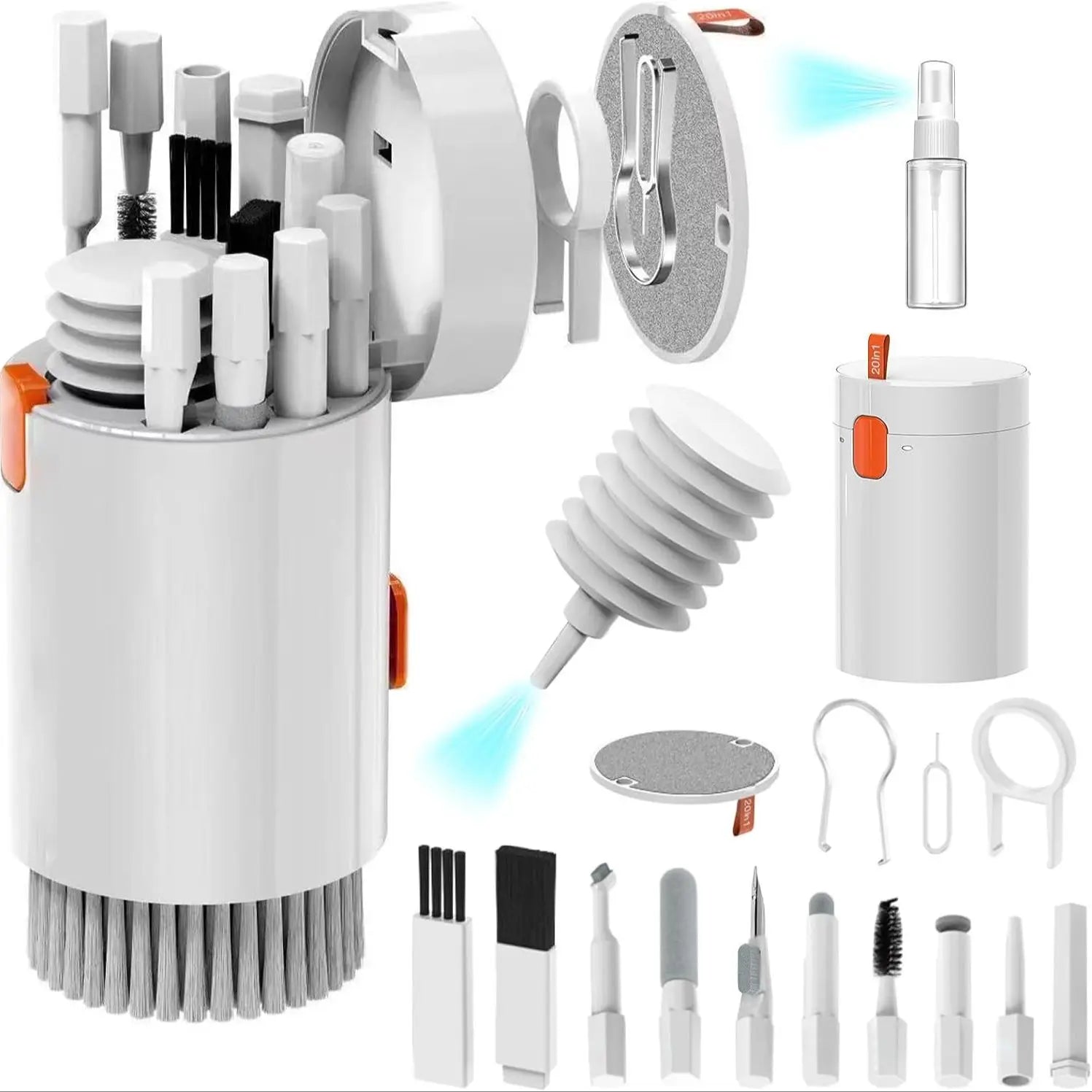 🧼 Kit de Limpieza Electrónica 20 en 1
