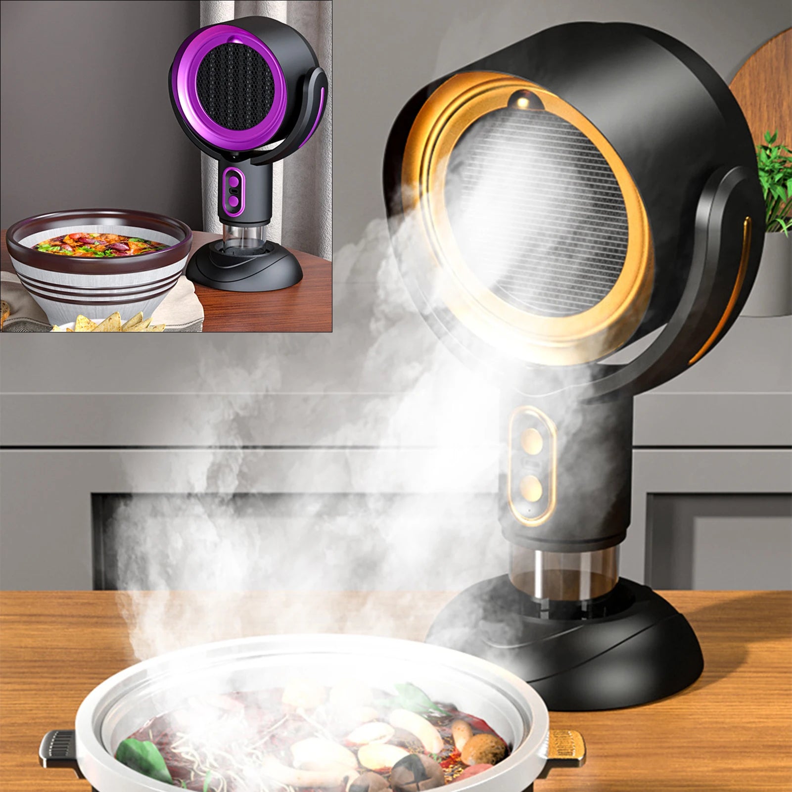 🍳 Purificador Campana Extractora Portátil