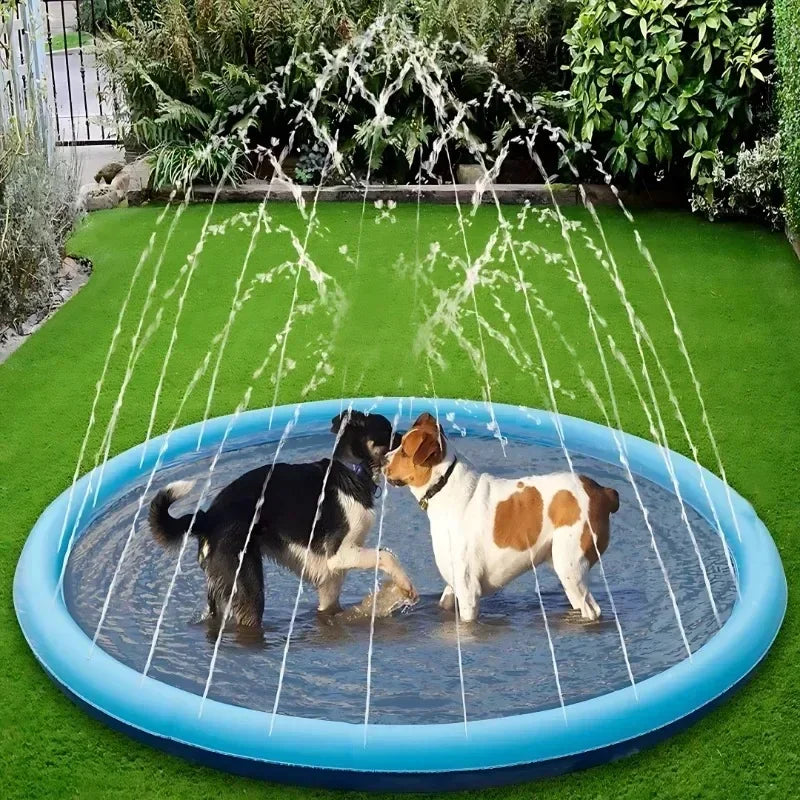 🌊Piscina con Aspersores de Agua