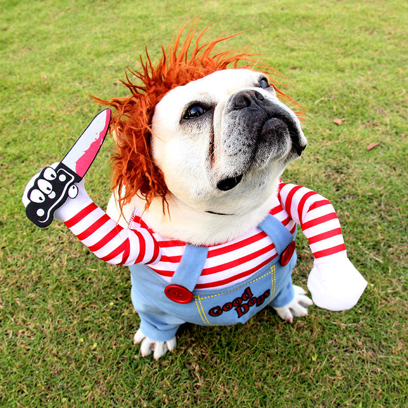 🔪 Chucky Costume for Pets