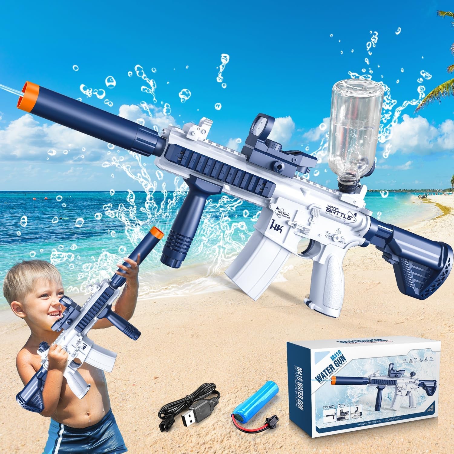 The New Automatic Electric Water Gun