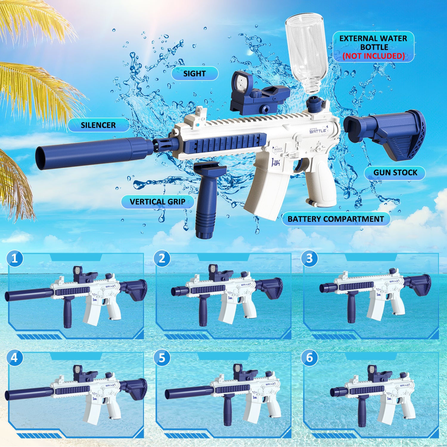 The New Automatic Electric Water Gun