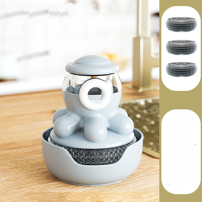 🐙 Octopus Dish Cleaner for your Kitchen